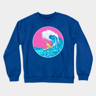 Great Wave. Empty Bowl Crewneck Sweatshirt